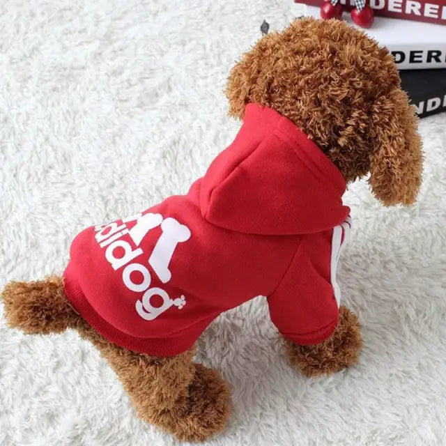 Dog Hoodies Red L 2-3kg