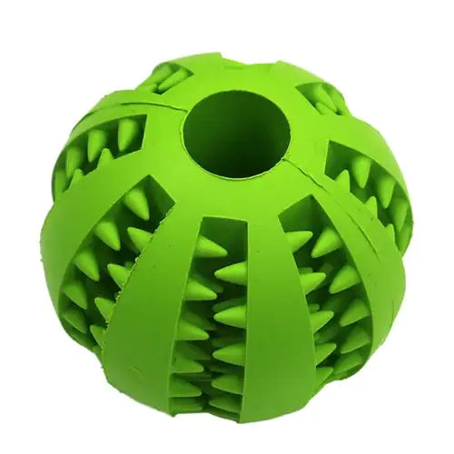 Treat Ball for Cats and Dogs Green 6cm