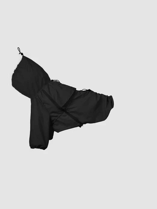 Qisu Raincoat - Black (SIZE XS LEFT)