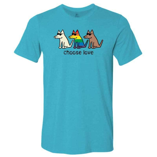 Choose Love - Lightweight Tee - Rocky & Maggie's Pet Boutique and Salon