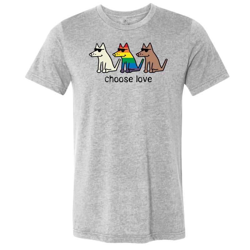 Choose Love - Lightweight Tee - Rocky & Maggie's Pet Boutique and Salon
