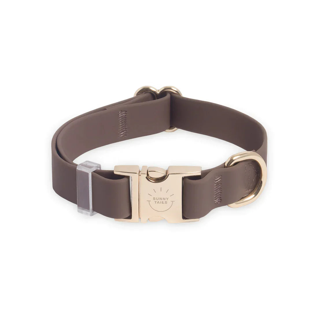 Sunny Tails Waterproof Collar - Espresso