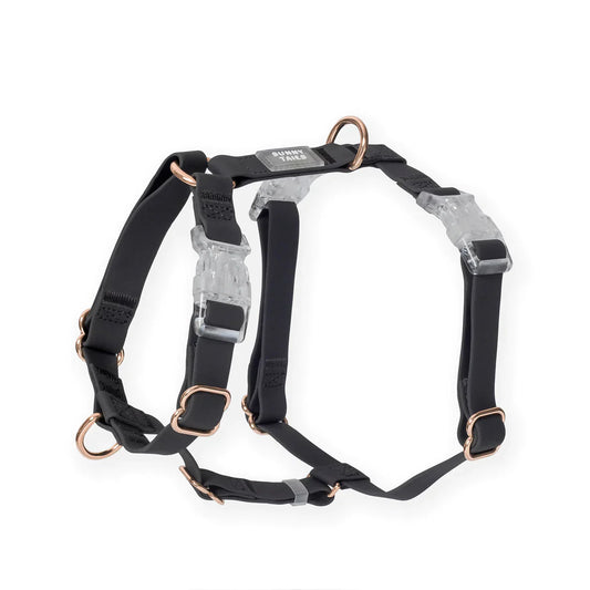 Sunny Tails Waterproof Harness - Black