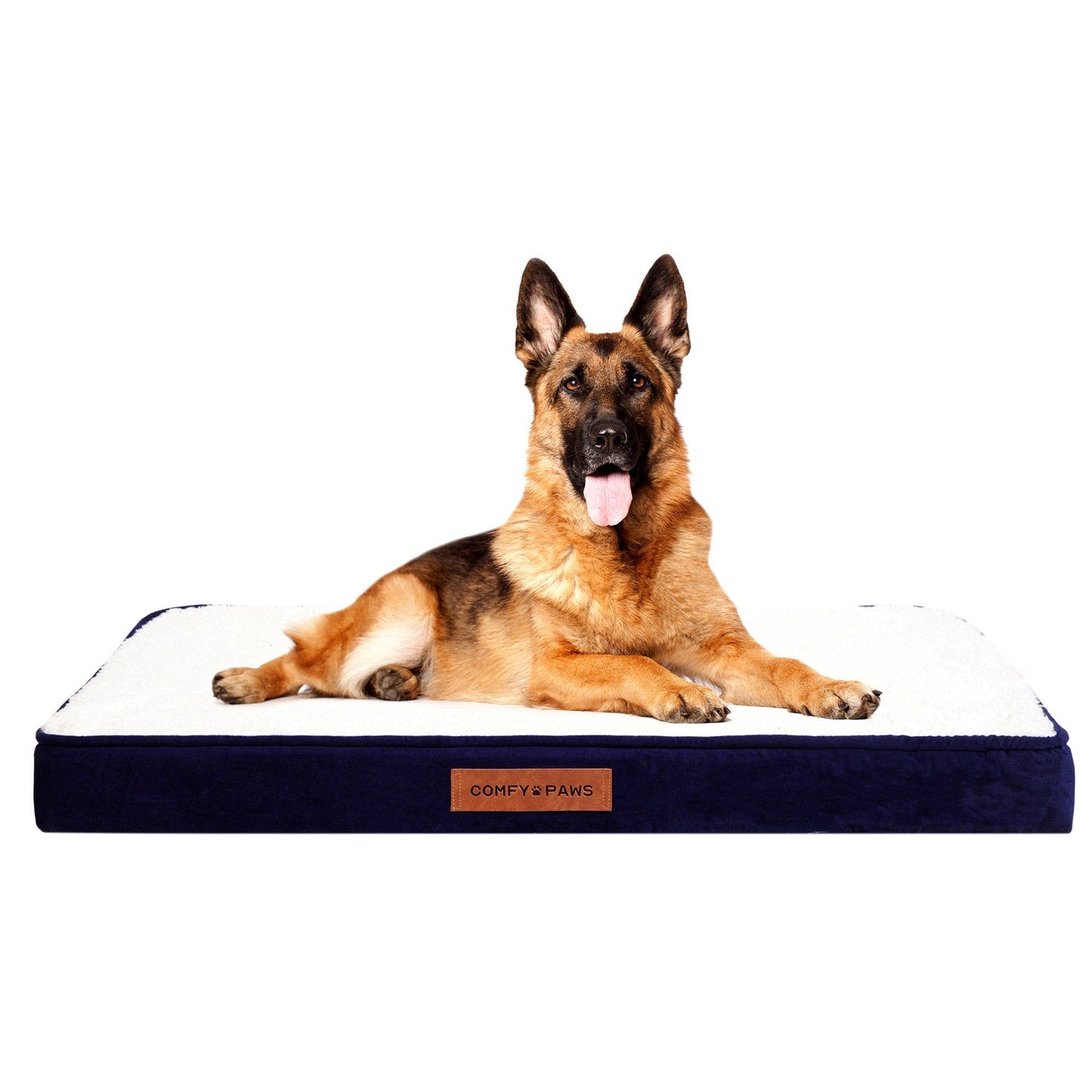 Premium Suede Velvet Orthopedic Dog Bed
