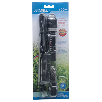 Marina Submersible Adjustable Aquarium Heater - 100 W - 22 cm (8.5 in)
