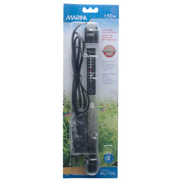 Marina Submersible Adjustable Aquarium Heater - 150 W - 27 cm (10.6 in)