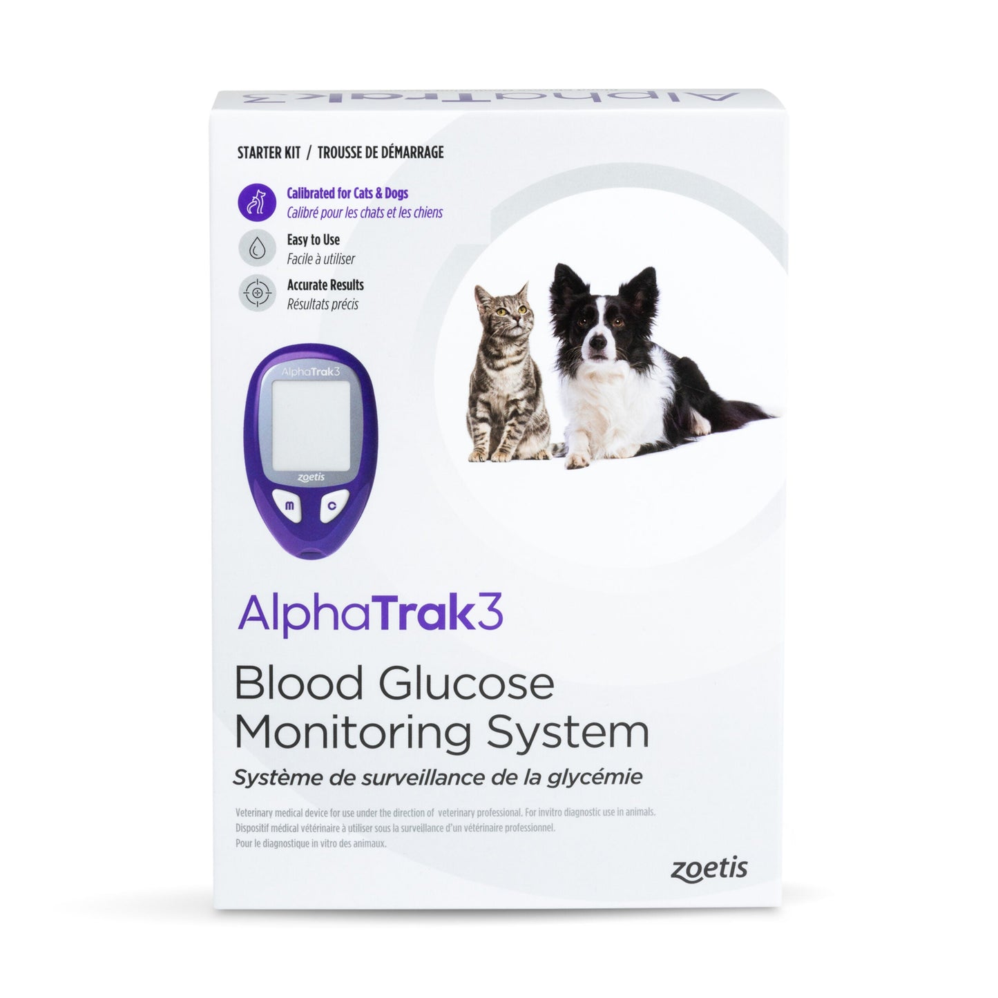 ALPHATRAK 3 Blood Glucose Monitoring Kit 37400694